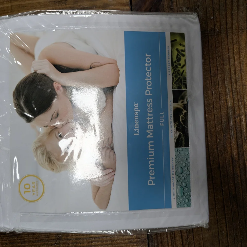 Waterproof Mattress Protector - White